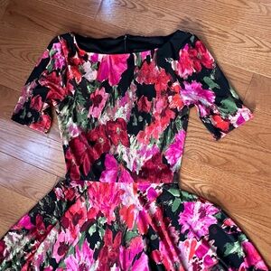 Anthropologie Midi Fit and Flare Dress